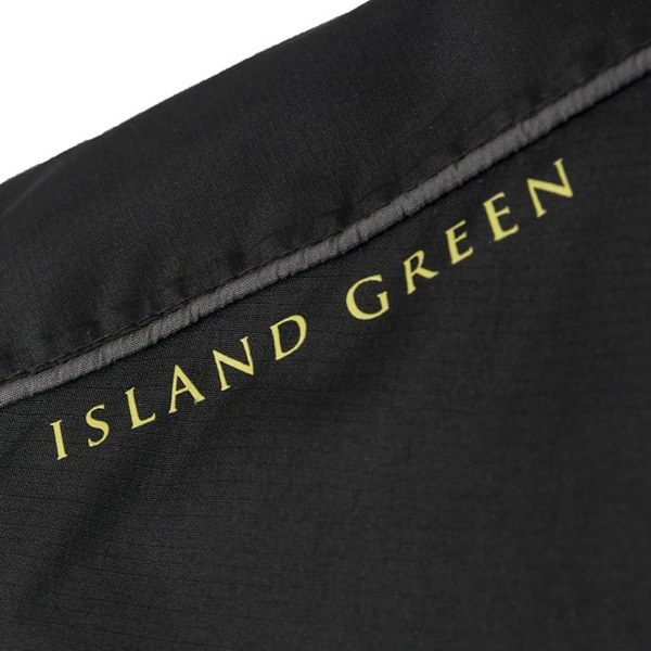Island Green Herr Storm Cuff Golf Vattentät Jacka XL Svart Black XL