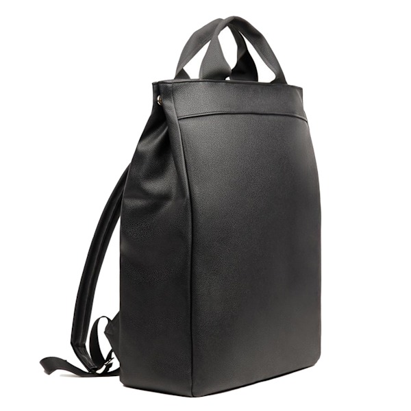 Vinga Bermond PU Återvunnen Ryggsäck One Size Svart Black One Size