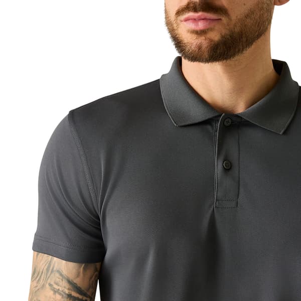 Regatta Professional Pikétröja för män XXS Solid Grå Solid Grey XXS