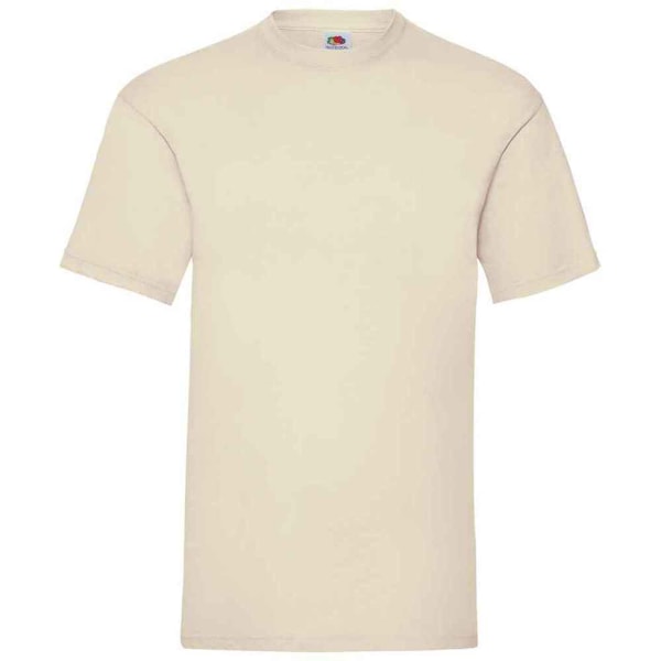 Fruit of the Loom Mens Valueweight T-Shirt XXL Natural Natural XXL