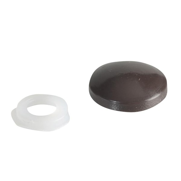 Forgefix Kupolformade Täcklock, Forgepack Mörkbrun Nr 6-8 ForgePa Multi Colour Dark Brown No. 6-8 ForgePack 20