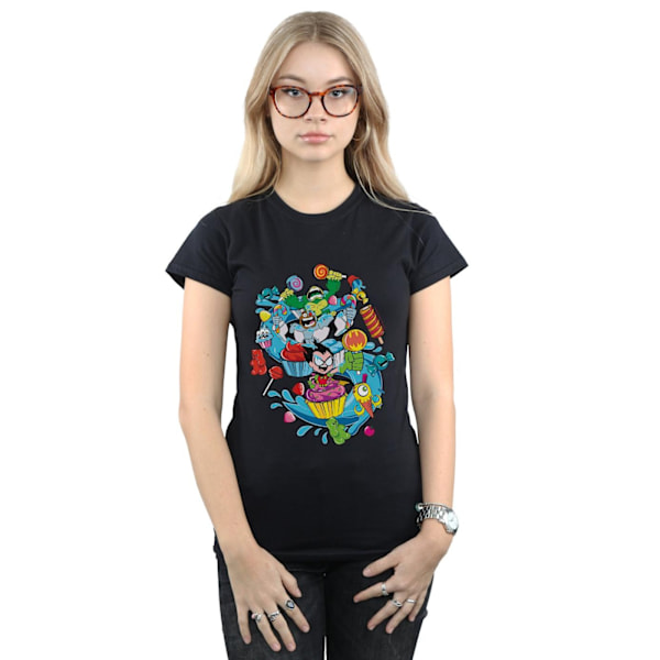 DC Comics Dam/Dam Teen Titans Go Candy Mania Bomull T-shirt Black XXL