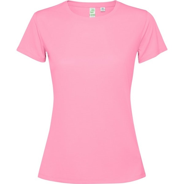 Roly Dam/Dam Estoril Kortärmad T-shirt S Silkrosa Silk Pink S