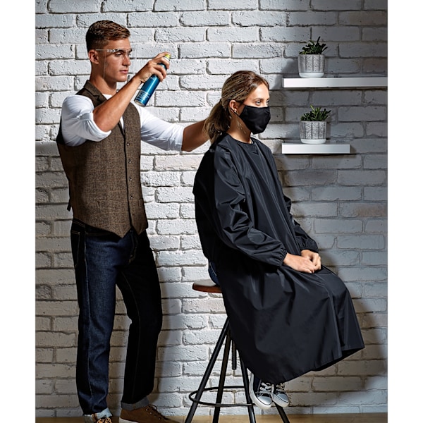 Premier Unisex Vuxen Vattentät Långärmad Salongsklänning En Storlek Black One Size