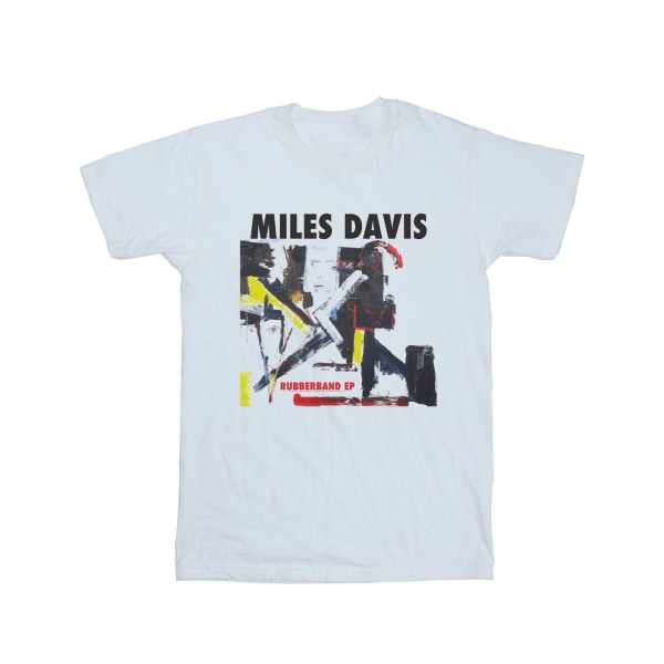 Miles Davis Girls Rubberband EP Bomull T-shirt 5-6 år Vit White 5-6 Years