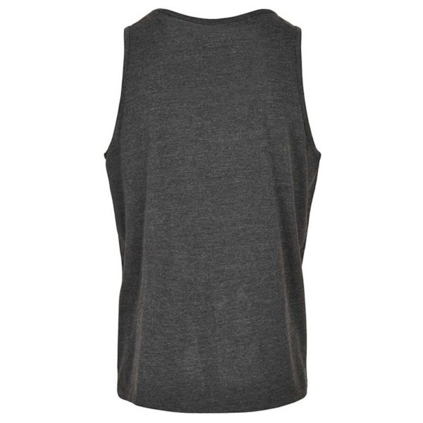 Build Your Brand Herr Basic Tank Top L Kol Charcoal L