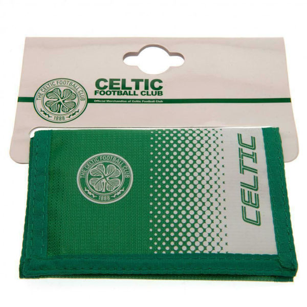 Celtic FC Fade Plånbok One Size Grön/Vit Green/White One Size