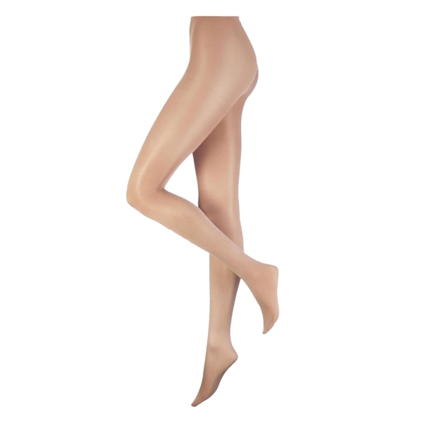 Silky Womens/Ladies Dance Shimmer Full Foot Tights (1 Par) Med Toast Medium (5ft-5ft8”)