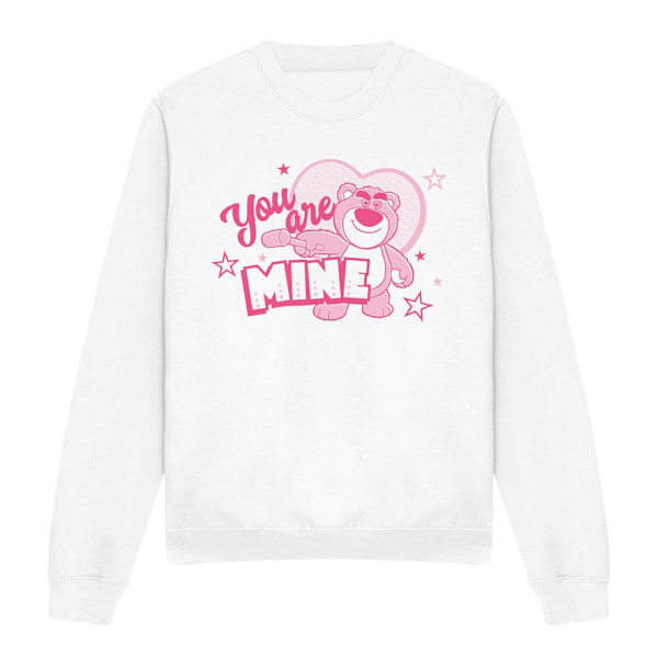 Toy Story Unisex Vuxen You Are Mine Lotso Sweatshirt XXL Vit White XXL