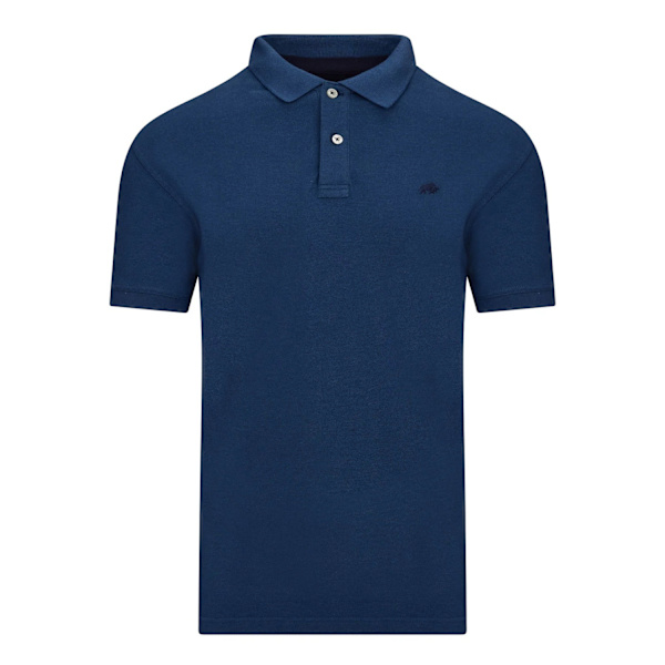 Raging Bull Herrarnas Klassiska Organiska Polotröja M Denim Denim M