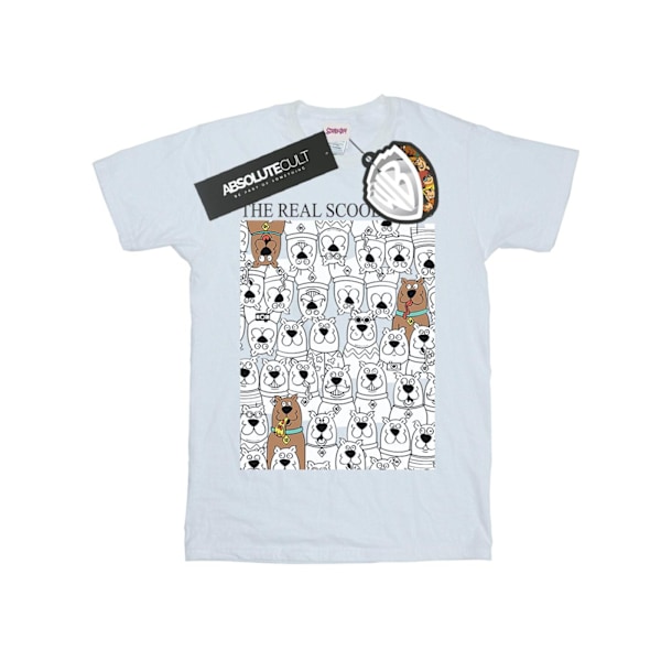 Scooby Doo Boys The Real Scooby Doo T-shirt 7-8 år Vit White 7-8 Years