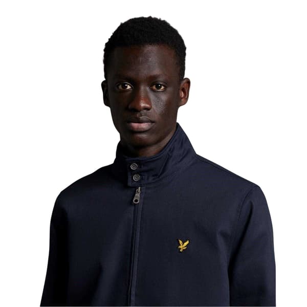Lyle & Scott Harringtonjacka för män M Marinblå Navy M