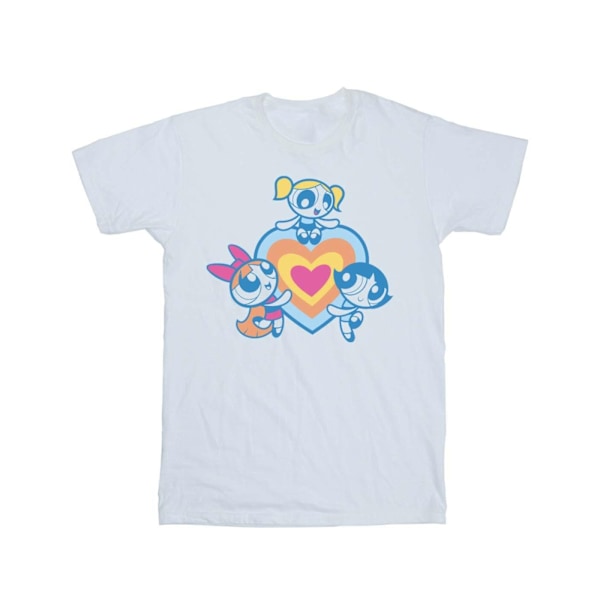 The Powerpuff Girls Dam/Damer Bomull Boyfriend T-Shirt M Vit White M