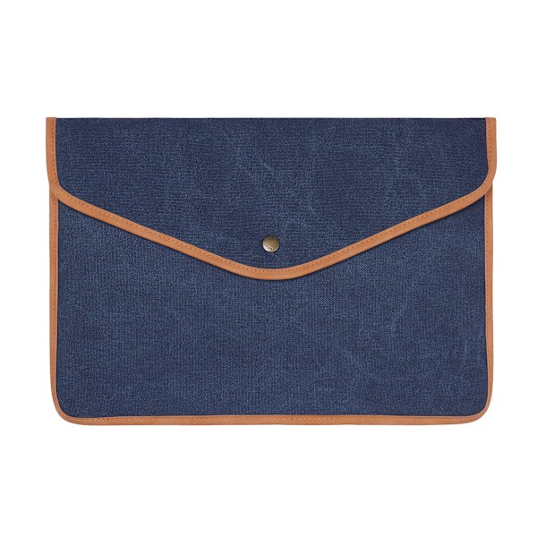 Vinga Bosler Canvas Återvunnet Laptopfodral One Size Marinblå Navy One Size