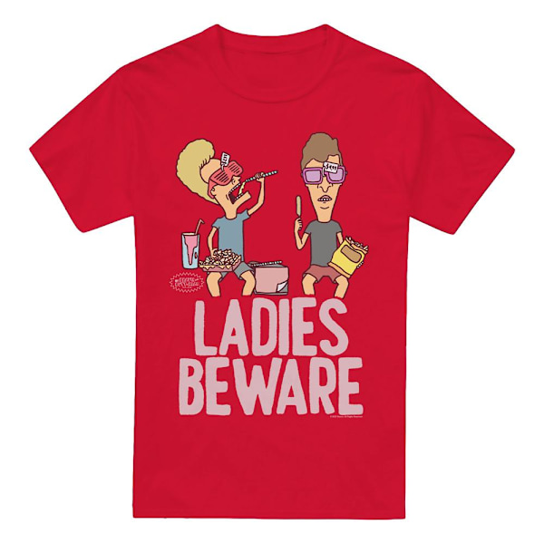 Beavis & Butthead Herr Dam Akta Er T-Shirt XL Röd Red XL