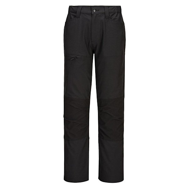 Portwest WX2 Stretch Arbetsbyxor för Män 41R Svart Black 41R