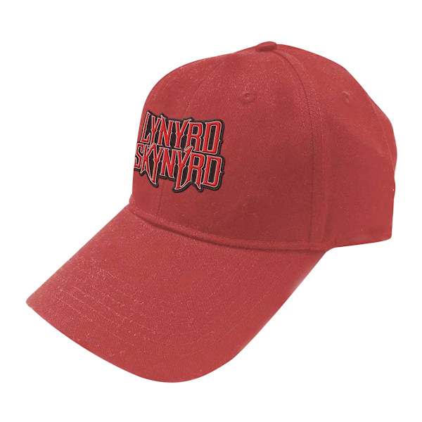 Lynyrd Skynyrd Unisex Vuxen Logotyp Baseballkeps One Size Röd Red One Size