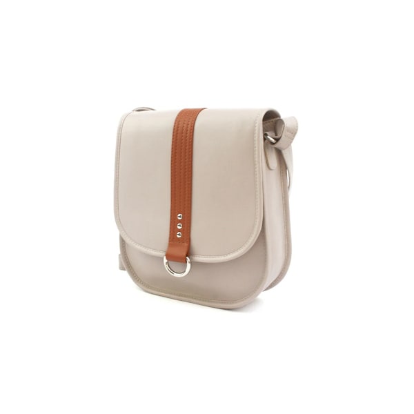 Eastern Counties Leather Dam/Dam Melody Läder Handväska O Ivory One Size