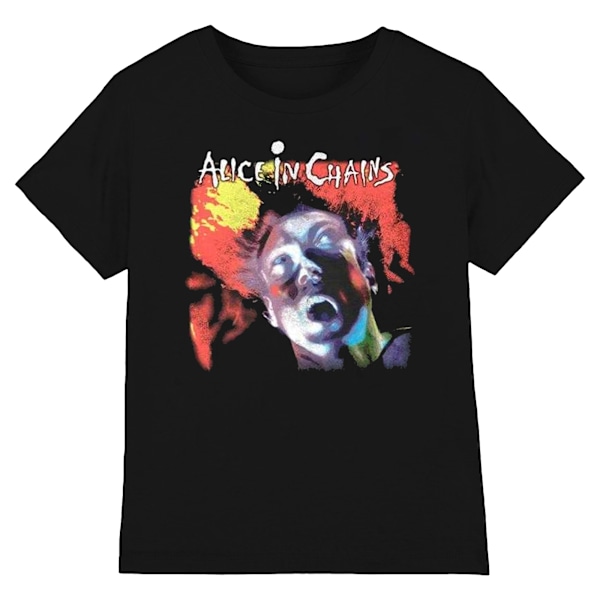 Alice In Chains Unisex Adult Facelift T-Shirt S Svart Black S
