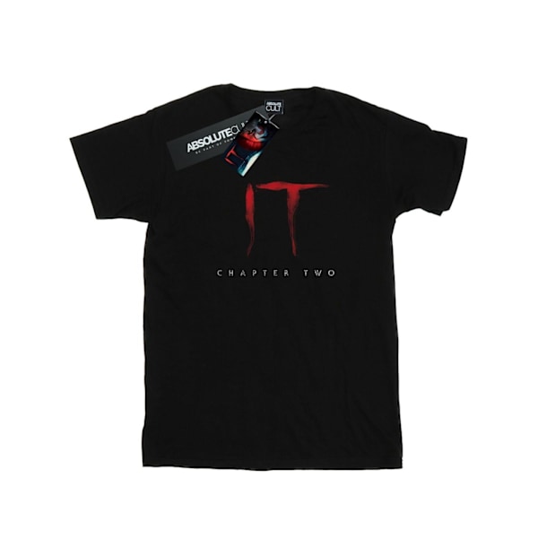 It Chapter 2 Dam/Dam Movie Logo Bomull Boyfriend T-Shirt Black S