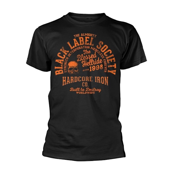 Black Label Society Unisex Adult Hardcore Hellride T-Shirt M Svart Black M