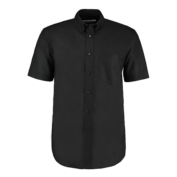 Kustom Kit Herr Arbetskläder Oxford Klassisk Kortärmad Skjorta 16i Black 16in