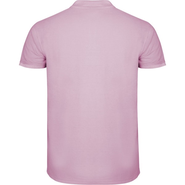 Roly Herr Star Kortärmad Pikétröja XXL Ljusrosa Light Pink XXL