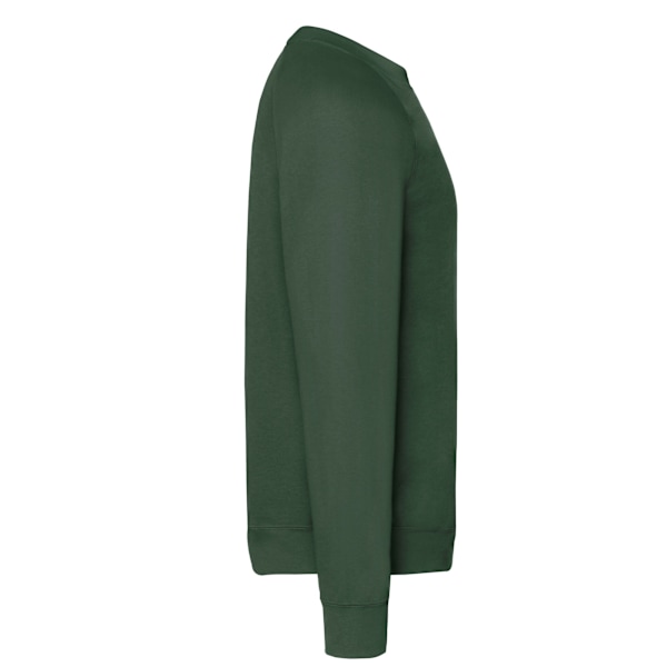 Fruit Of The Loom Classic 80/20 Raglan Sweatshirt M Bottle Bottle Green M