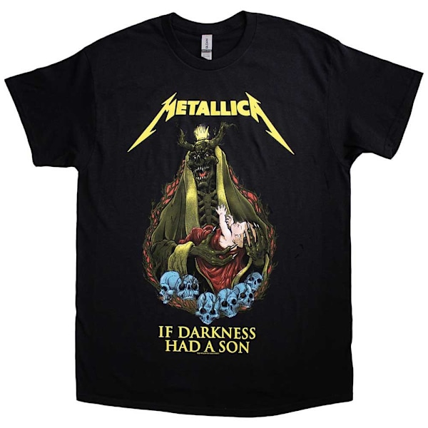 Metallica Unisex Adult If Darkness Had A Son T-Shirt XL Svart Black XL