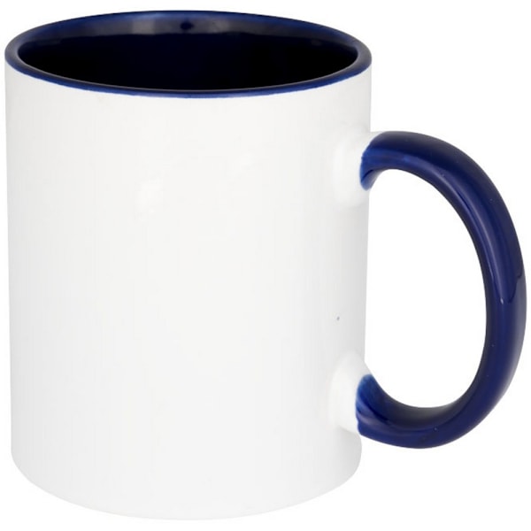 Bullet Pix Sublimation Colour Pop Keramisk Mugg En Storlek Blå Blue One Size