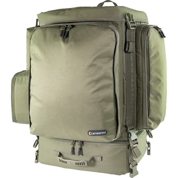 Speero Plain Modular Ryggsäck En Storlek Grön Green One Size
