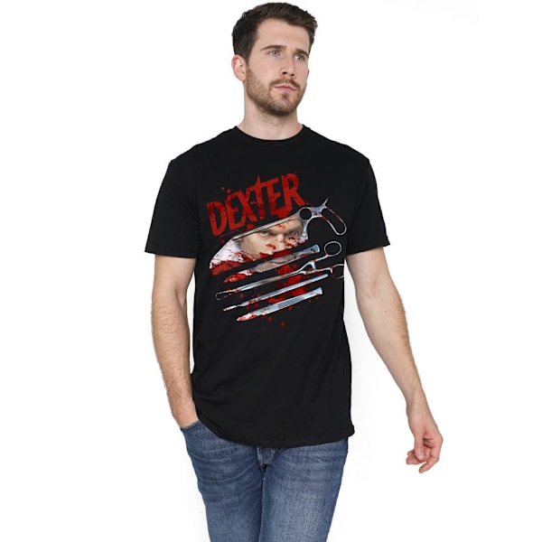 Dexter Herr Blood Never Lies 2 T-Shirt XXL Svart Black XXL