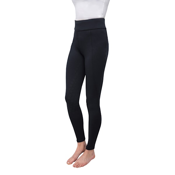 HyPERFORMANCE Ridtights för flickor 7-8 år Svart Black 7-8 Years
