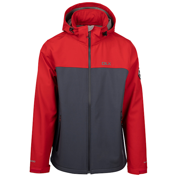 Trespass Mens Moyler DLX Soft Shell Jacka M Röd Red M