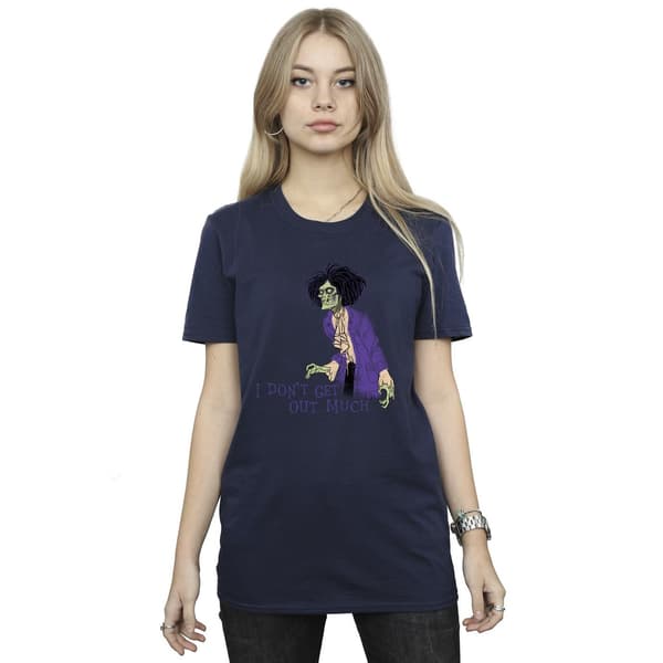 Disney Dam Hocus Pocus Don´t Get Out Much Bomull Boyf Navy Blue M