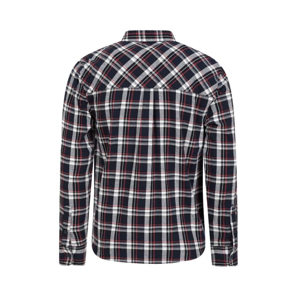 Mountain Warehouse Trace Flanell Långärmad Skjorta Herr S Blå Blue S