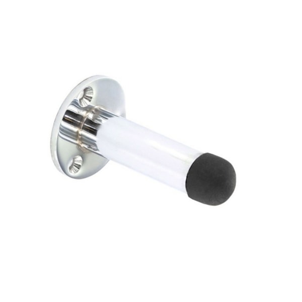 Securit Chrome Projection Dörrstopp En Storlek Silver/Svart Silver/Black One Size
