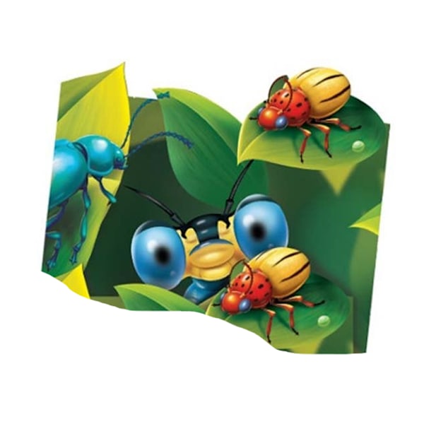 Bug Eyed Pop Up Inbjudan (Förpackning om 8) En Storlek Grön Green One Size