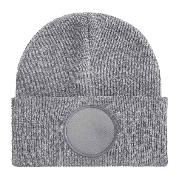 Beechfield Circular Patch Mössa En Storlek Heather Grey Heather Grey One Size