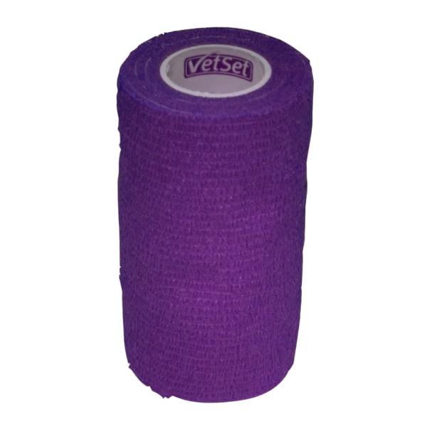 WrapTec Cohesive Bandage 100mm Lila Purple 100mm