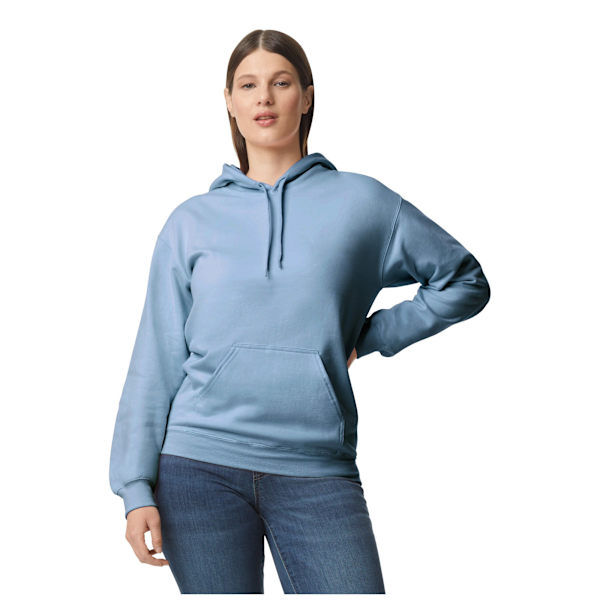 Gildan Unisex Softstyle Midweight Hoodie 4XL Stone Blue Stone Blue 4XL