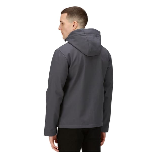 Regatta Professional Venturer Softshell 3-lagers huvjacka för män Seal Grey/Black M