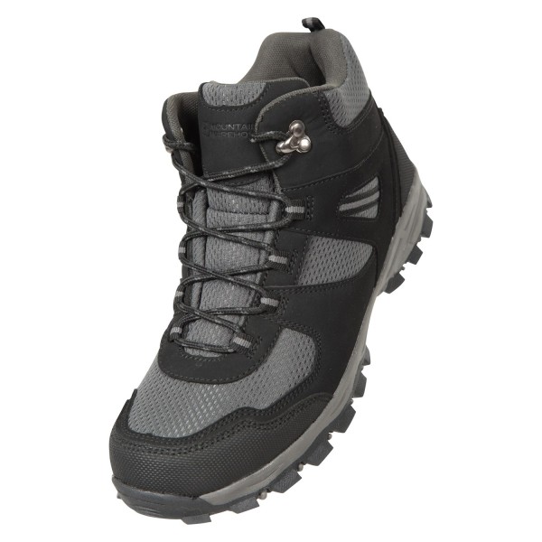 Mountain Warehouse Dam/Dam Mcleod Wide Walking Boots 4 UK Black 4 UK