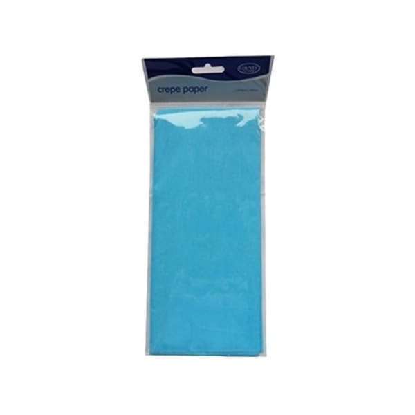 County Plain Crepe Paper One Size Turkos Turquoise One Size
