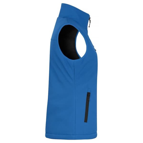 Clique Dam/Dam Softshell Paneler Gilet L Kungsblå Royal Blue L