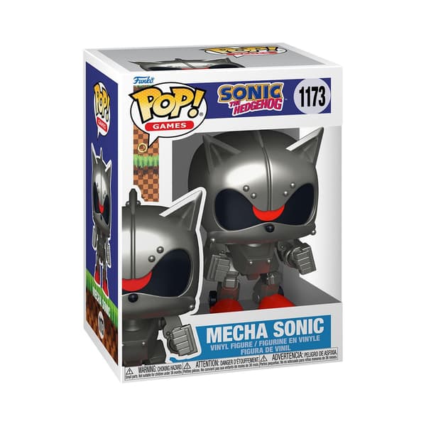 Sonic The Hedgehog Mecha Actionfigur One Size Flerfärgad Multicoloured One Size