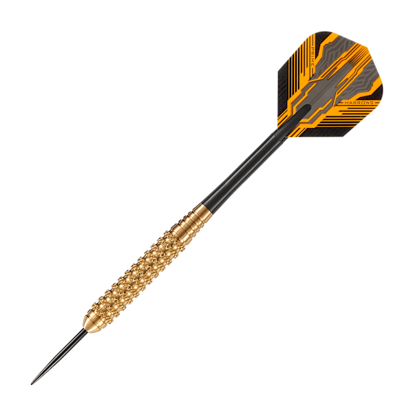 Harrows Club Brass Darts 18g Mässing/Gul/Svart Brass/Yellow/Black 18g