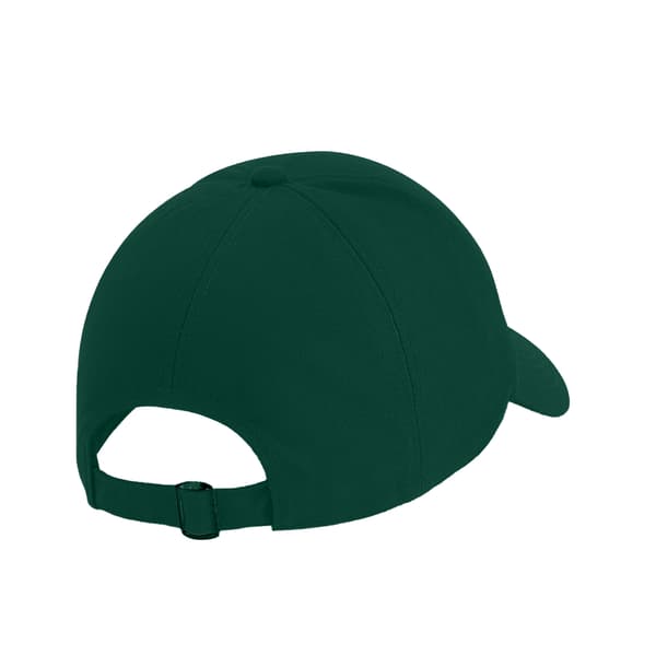 Beechfield Classic Organic Cotton 6 Panel Baseball Cap One Size Bottle Green One Size