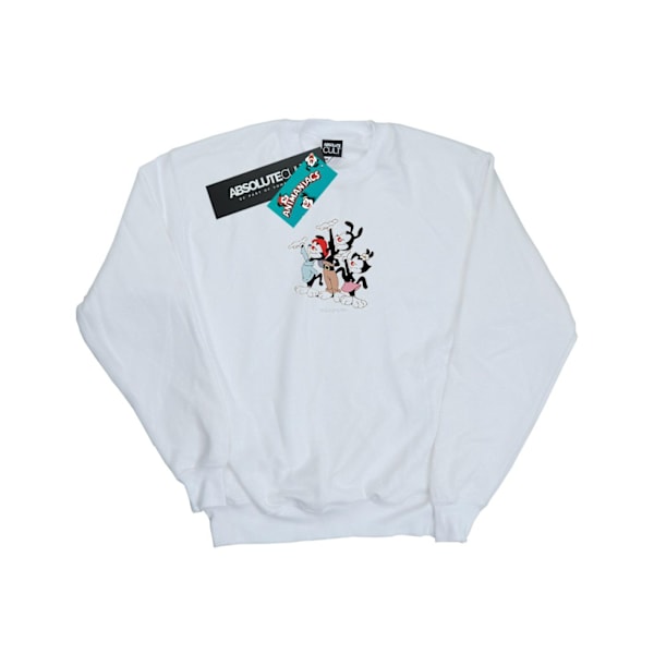 Animaniacs Herr Ta Da Sweatshirt 4XL Vit White 4XL