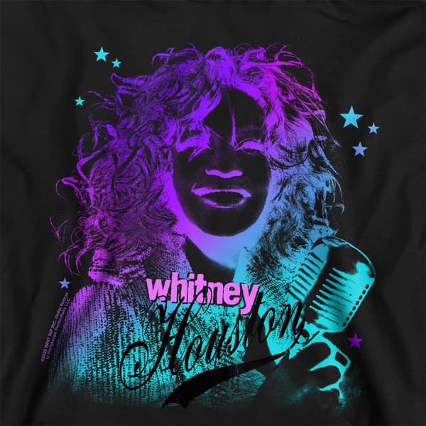Whitney Houston Barn/Barn Färgblandning Logotyp Heather Pullover Athletic 9-11 Years